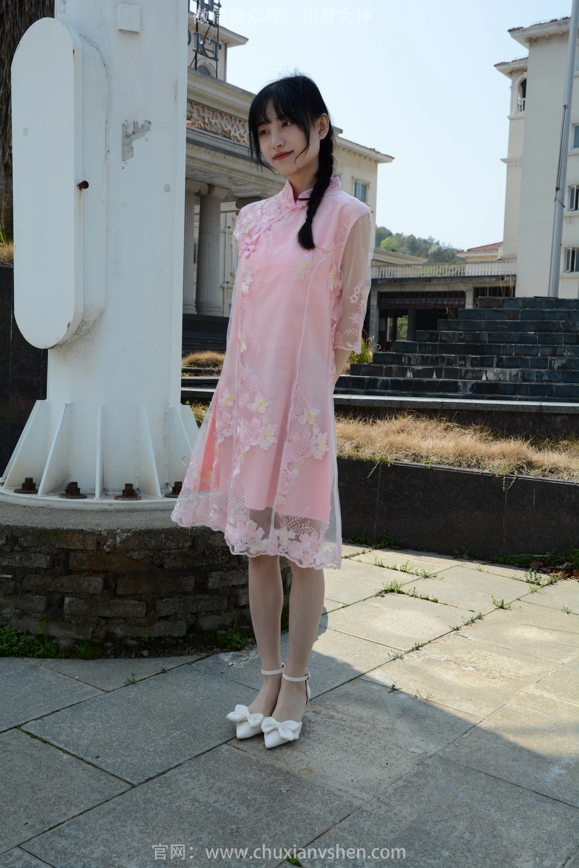 初夏女神 No.163 柒柒 旗袍废墟 1