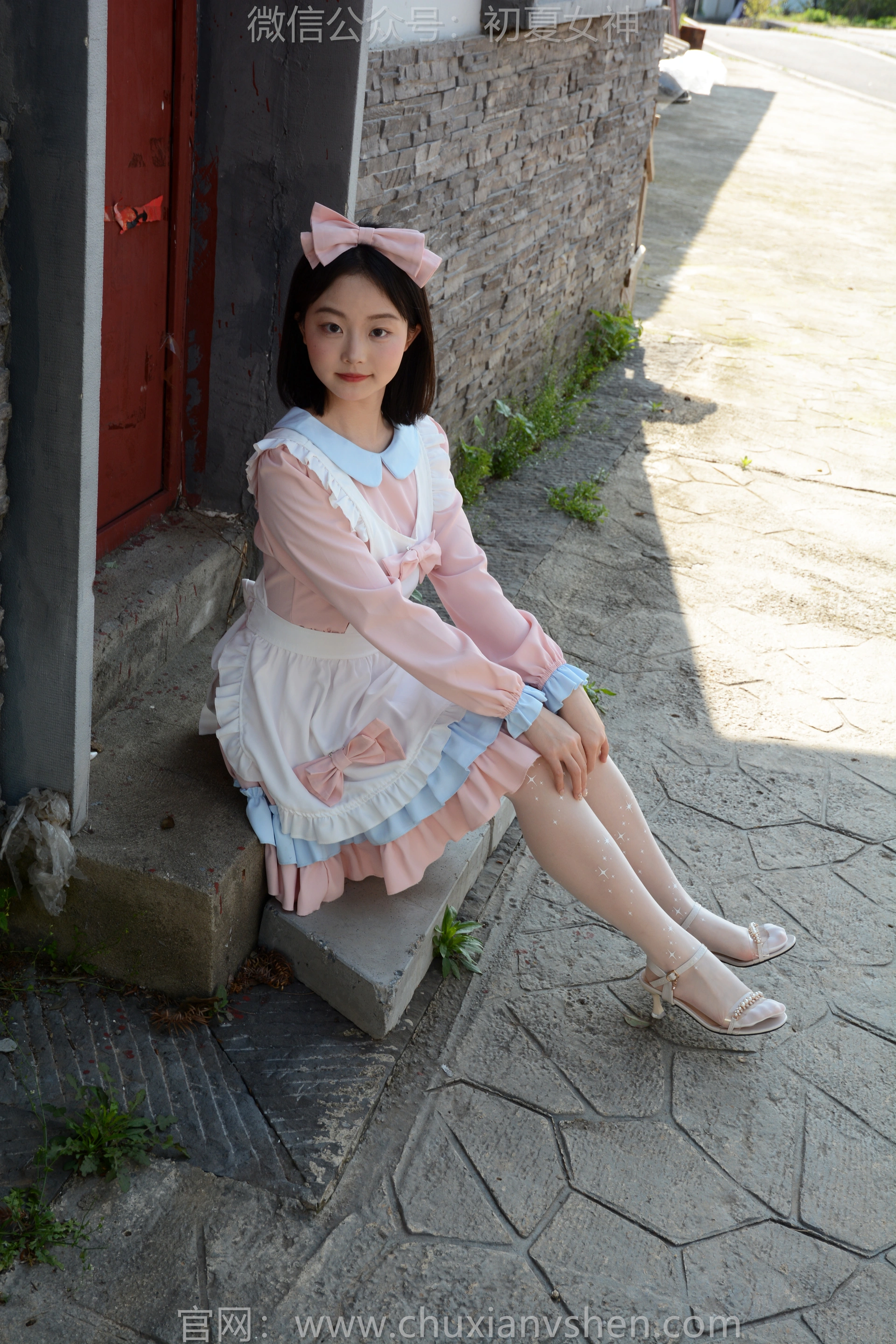 初夏女神 No.169 双双 简约洛丽塔 1