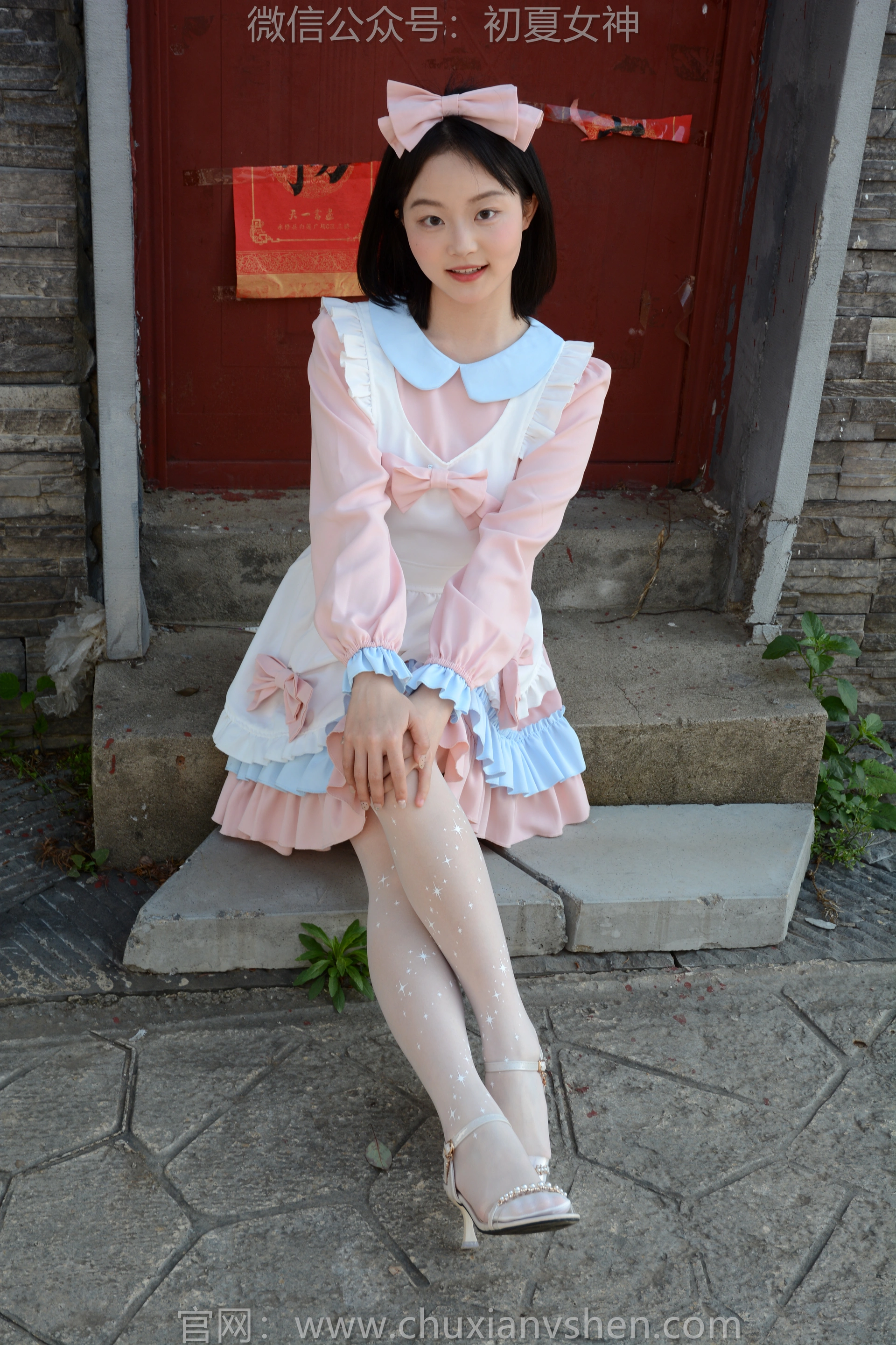 初夏女神 No.169 双双 简约洛丽塔 2