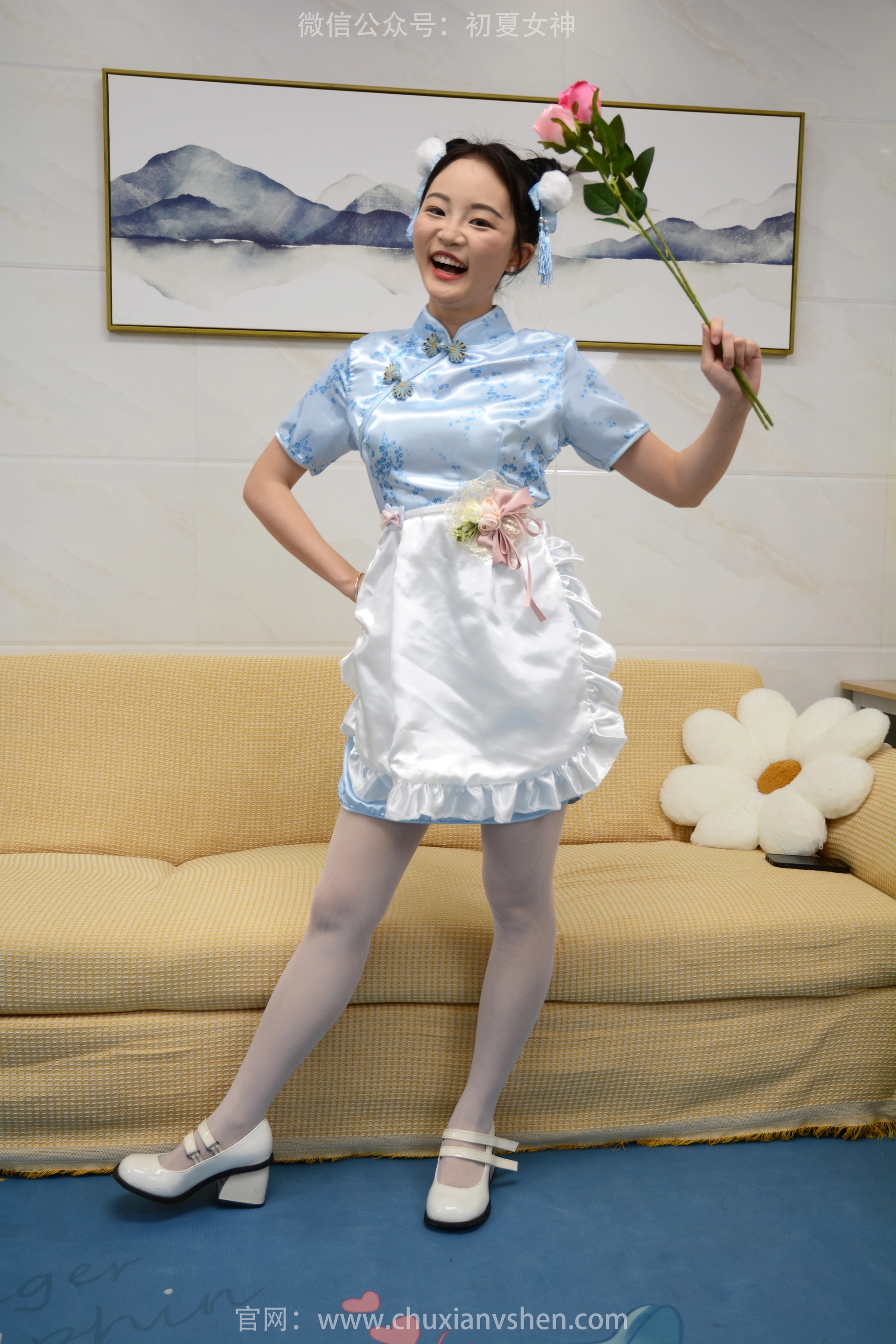 初夏女神 No.173 双双 中华厨娘 2