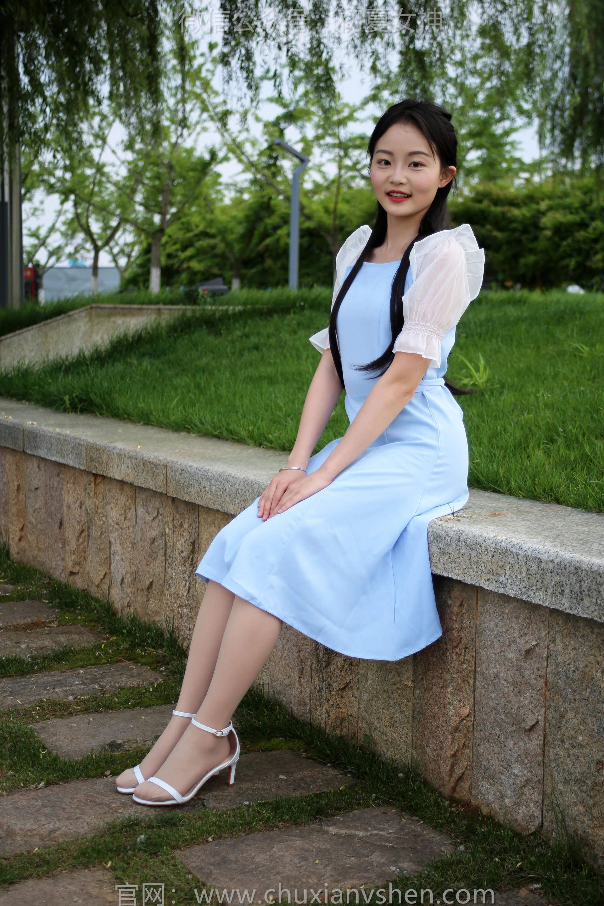 初夏女神 No.180 双双 绿树成荫 1