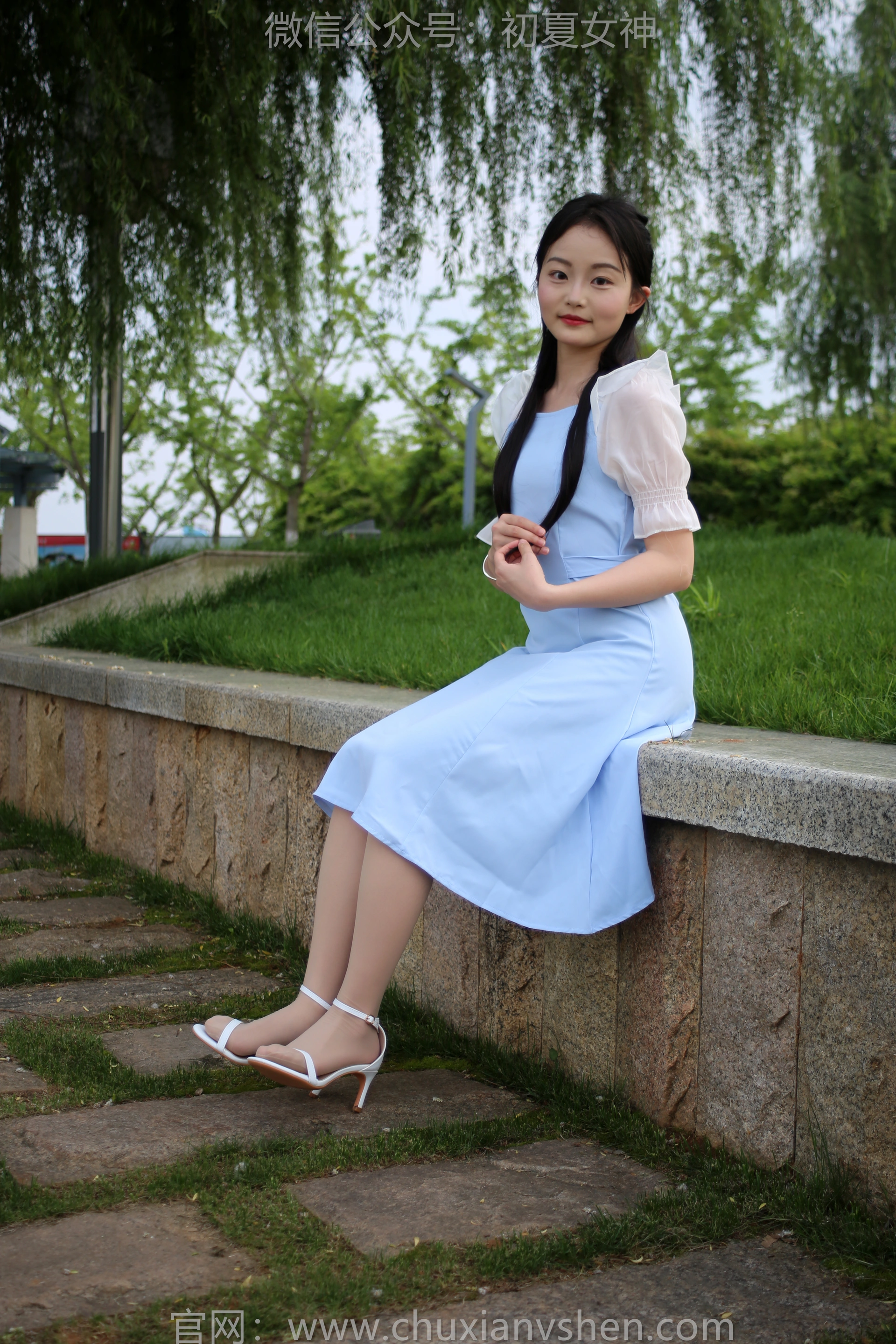 初夏女神 No.180 双双 绿树成荫 2