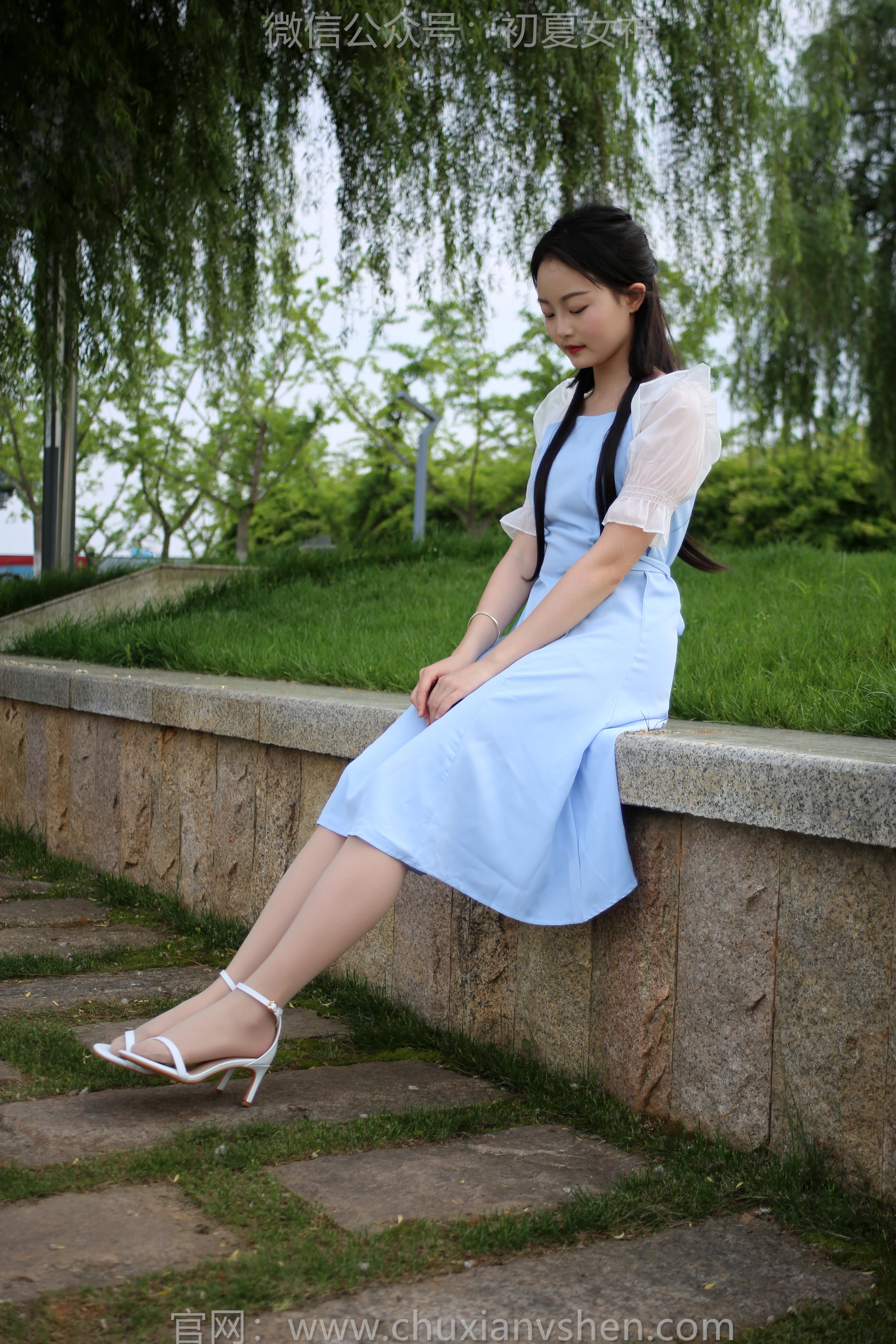 初夏女神 No.180 双双 绿树成荫 3